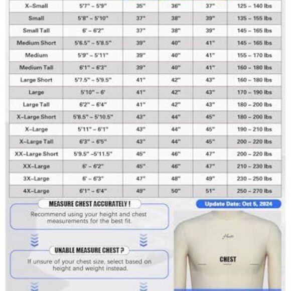 Hevto Mens wetsuit 3/2 mm Neoprene Front Zip NWT - Picture 3 of 8